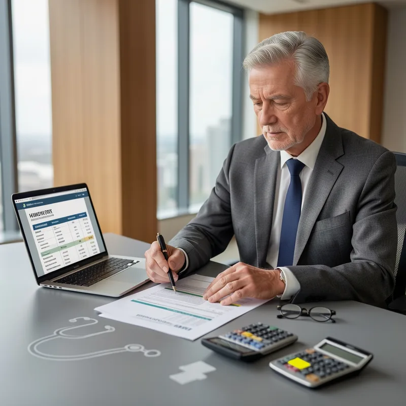 Assurance santé chef d'entreprise senior : guide complet pour dirigeants de plus de 55 ans